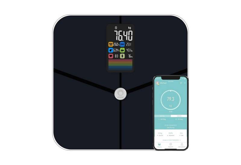 Fitleap Personenwaage Waage mit Körperfett- & Muskelanalyse bis 180kg, mit großen Display &… Fitleap Personenwaage Waage mit Körperfett- & Muskelanalyse bis 180kg, mit großen Display &… von Fitleap