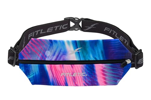 Fitletic Active Lifestyle Bauchtasche & Mini-Sport-Laufgürtel für Damen und Herren, leicht, flaches Profil, ultraweiche, erweiterbare Lycra-Tasche, passend für alle Handys, Innentasche, Flare Fitletic Active Lifestyle Bauchtasche & Mini-Sport-Laufgürtel für Damen und Herren, leicht, flaches Profil, ultraweiche, erweiterbare Lycra-Tasche, passend für alle Handys, Innentasche, Flare von Fitletic