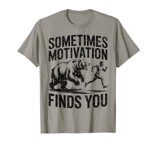 Manchmal Macht Dich Motivation lustig, wenn Männer Laufen T-Shirt Manchmal Macht Dich Motivation lustig, wenn Männer Laufen T-Shirt von Fitness Motivational Running Sarcastic Humor