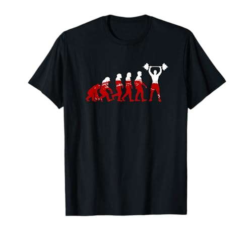 Fitness Evolution - Fitness Kraftsport Bodybuilding Männer T-Shirt Fitness Evolution - Fitness Kraftsport Bodybuilding Männer T-Shirt von Fitness Sport Motivation Bekleidung & Geschenke