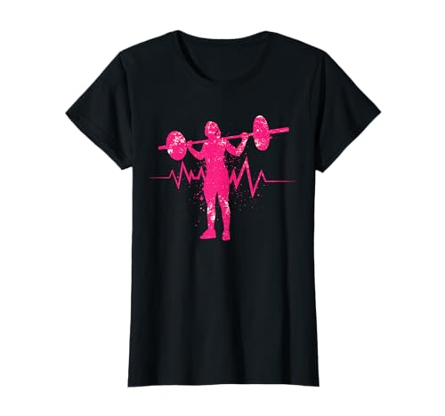 Fitnessstudio Gewichtheben Gym Gewichtheber Damen T-Shirt, Damen, Schwarz, Frau X-Small, Kurzarm, Sportlich Klassisch, Workout Fitnessstudio Gewichtheben Gym Gewichtheber Damen T-Shirt, Damen, Schwarz, Frau X-Small, Kurzarm, Sportlich Klassisch, Workout von Fitnessstudio Gewichtheben Gym Gewichtheber Damen