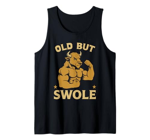 Herren Fitness Motivation Bodybuilder Old But Swole Gym Tank Top Herren Fitness Motivation Bodybuilder Old But Swole Gym Tank Top von Fitnessstudio Outfits Für Männer Gewichtheben Fans