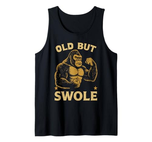 Herren Fitness Motivation Bodybuilder Old But Swole Gym Tank Top Herren Fitness Motivation Bodybuilder Old But Swole Gym Tank Top von Fitnessstudio Outfits Für Männer Gewichtheben Fans