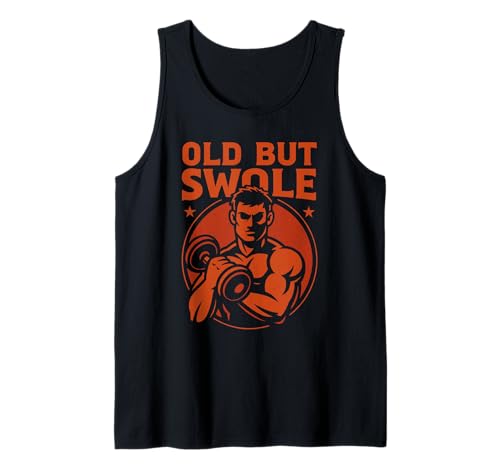 Herren Fitness Motivation Bodybuilder Old But Swole Gym Tank Top Herren Fitness Motivation Bodybuilder Old But Swole Gym Tank Top von Fitnessstudio Outfits Für Männer Gewichtheben Fans
