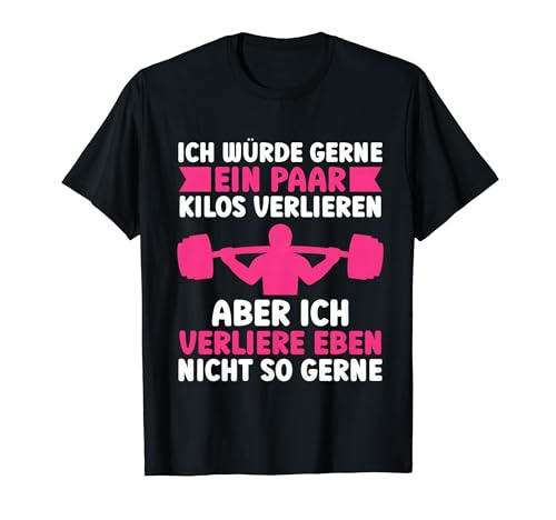 Sport Gym Spruch Fitness Damen Fitnessstudio T-Shirt Sport Gym Spruch Fitness Damen Fitnessstudio T-Shirt von Fitnessstudio Shirt Damen