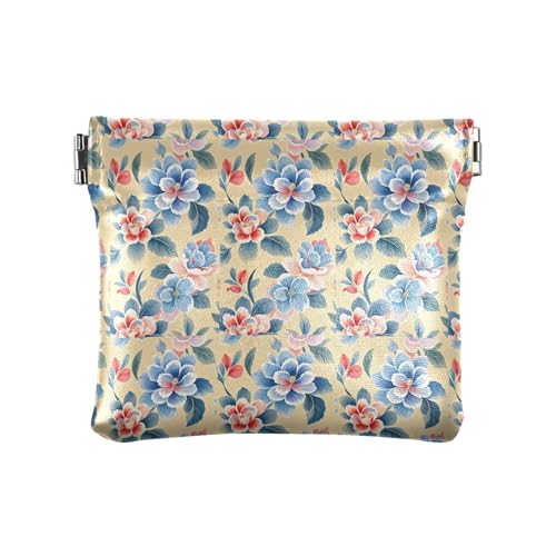 Fitrendlovey Damen Leder Münzgeldbörse Kompakt Kleingeldhalter, gelb, T11 Fitrendlovey Damen Leder Münzgeldbörse Kompakt Kleingeldhalter, gelb, T11 von Fitrendlovey