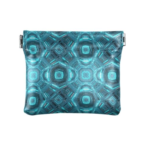 Fitrendlovey Damen-Schlüsselanhänger aus Leder mit Münzfach, T11, Einheitsgröße, Tragbar von Fitrendlovey