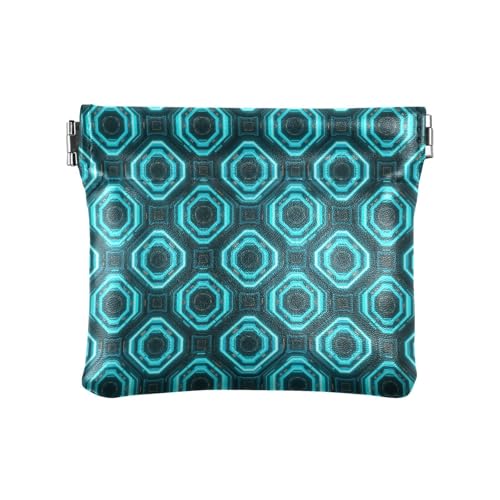 Fitrendlovey Damen-Schlüsselanhänger aus Leder mit Münzfach, T19, one size, Tragbar von Fitrendlovey