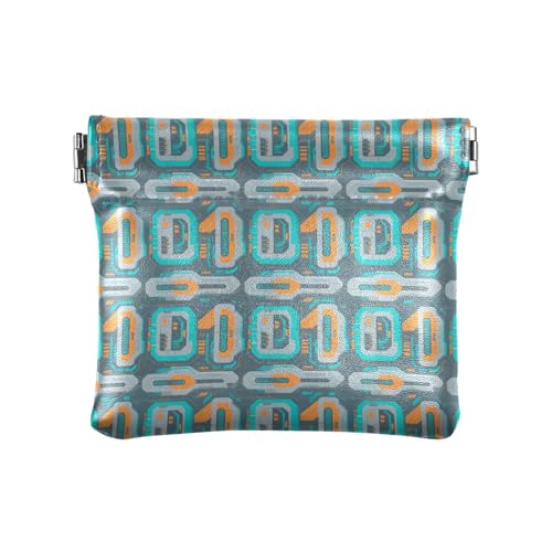 Fitrendlovey Damen-Schlüsselanhänger aus Leder mit Münzfach, T8, one size, Tragbar von Fitrendlovey