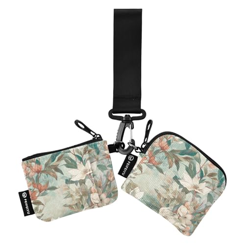 Fitrendlovey Eleganter Kartenhalter, Schlüsselanhänger für Frauen, um Bargeld sicher aufzubewahren, während Sie unterwegs sind, T12, Einheitsgröße, Tragbar von Fitrendlovey