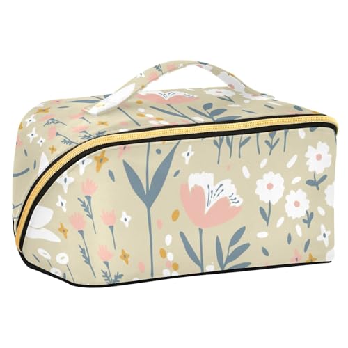 Fitrendlovey Geräumige Rauten-Kosmetiktasche für Damen, große Kapazität, Make-up-Tasche für Reisen und den täglichen Gebrauch, T13, Einheitsgröße von Fitrendlovey