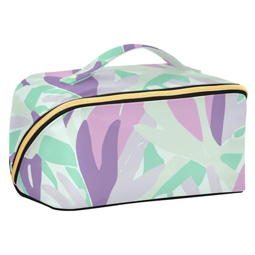 Fitrendlovey Geräumige Rauten-Kosmetiktasche für Damen, große Kapazität, Make-up-Tasche für Reisen und den täglichen Gebrauch, T19, Einheitsgröße von Fitrendlovey