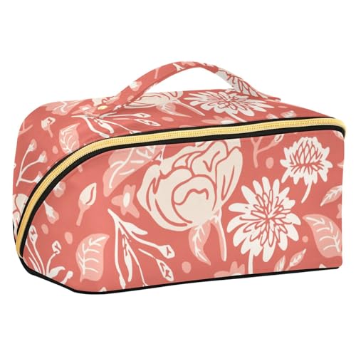 Fitrendlovey Geräumige Rauten-Kosmetiktasche für Damen, große Kapazität, Make-up-Tasche für Reisen und den täglichen Gebrauch, T5, Einheitsgröße von Fitrendlovey