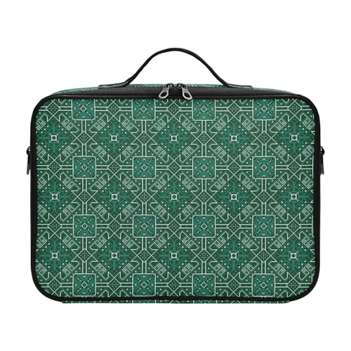 Fitrendlovey Große Hartschalen-Reisetasche, Make-up-Organizer mit Griff-Trennwänden, T16, one size Fitrendlovey Große Hartschalen-Reisetasche, Make-up-Organizer mit Griff-Trennwänden, T16, one size von Fitrendlovey