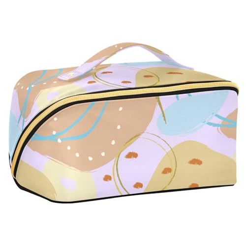 Fitrendlovey Große Reise-Make-up-Tasche für Damen, Make-up-Utensilien, Organizer mit Trennwand, T11, Einheitsgröße Fitrendlovey Große Reise-Make-up-Tasche für Damen, Make-up-Utensilien, Organizer mit Trennwand, T11, Einheitsgröße von Fitrendlovey