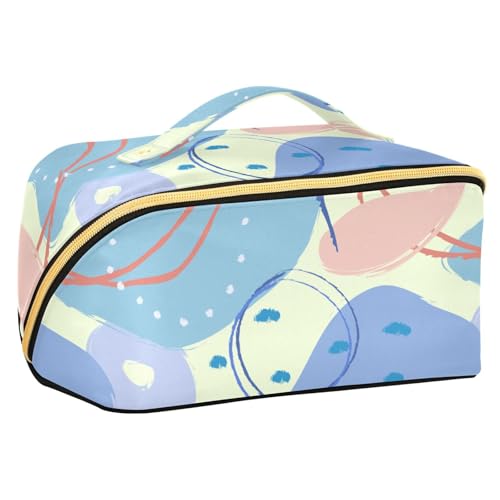 Fitrendlovey Große Reise-Make-up-Tasche für Damen, Make-up-Utensilien, Organizer mit Trennwand, T2, Einheitsgröße von Fitrendlovey