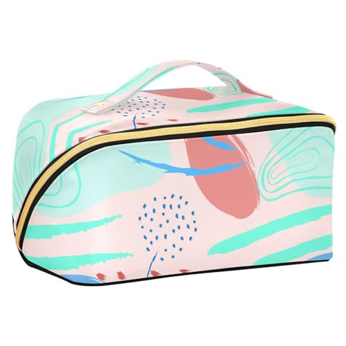 Fitrendlovey Große Reise-Make-up-Tasche für Damen, Make-up-Utensilien, Organizer mit Trennwand, T3, Einheitsgröße Fitrendlovey Große Reise-Make-up-Tasche für Damen, Make-up-Utensilien, Organizer mit Trennwand, T3, Einheitsgröße von Fitrendlovey