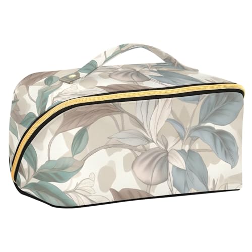 Fitrendlovey Große Reise-Make-up-Tasche mit Reißverschluss für Damen, Rauten-Kosmetiktasche, ideal für die Organisation von Reiseutensilien, T17, one size von Fitrendlovey