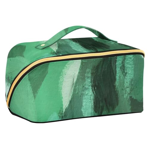Fitrendlovey Großer Reise-Make-up-Organizer mit Reißverschluss, geräumige Rauten-Kosmetiktasche für Hautpflege- und Schönheitsprodukte, T13, Einheitsgröße von Fitrendlovey