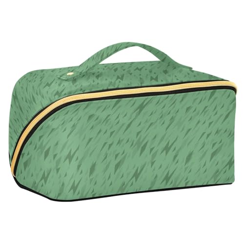 Fitrendlovey Großer Reise-Make-up-Organizer mit Trennwand, Kosmetiktasche, Rhombus-Tasche für wichtige Dinge, T14, Einheitsgröße von Fitrendlovey