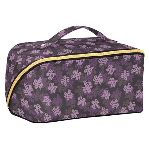 Fitrendlovey Großer Reise-Make-up-Organizer mit Trennwand, Kosmetiktasche, Rhombus-Tasche für wichtige Dinge, T3, Einheitsgröße von Fitrendlovey