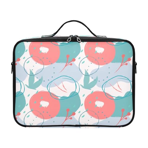Fitrendlovey Hartschalen-Make-up-Organizer, groß, Reise-Kulturbeutel mit Griff, T2, Einheitsgröße von Fitrendlovey