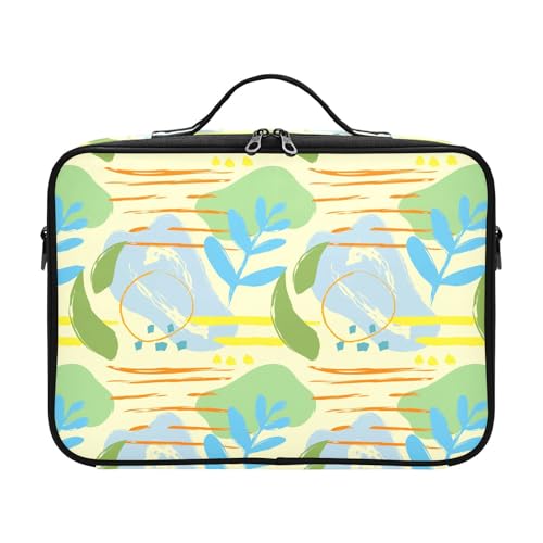 Fitrendlovey Hartschalen-Make-up-Organizer, groß, Reise-Kulturbeutel mit Griff, T20, Einheitsgröße von Fitrendlovey