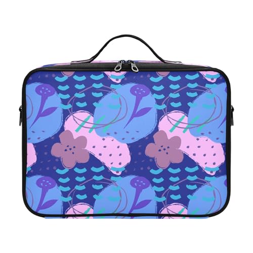 Fitrendlovey Hartschalen-Make-up-Organizer, groß, Reise-Kulturbeutel mit Griff, T9, one size von Fitrendlovey
