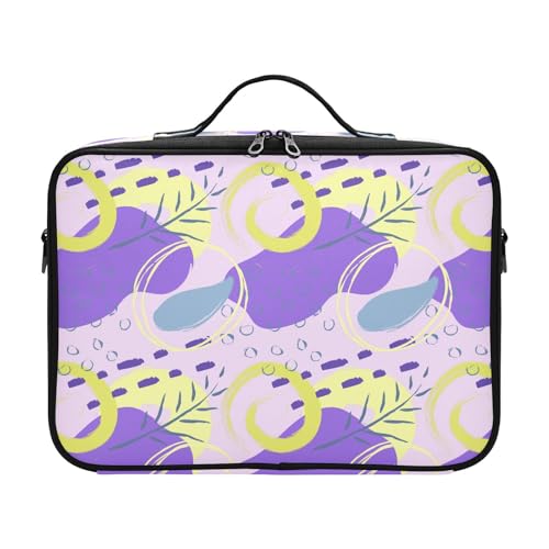 Fitrendlovey Hartschalen-Make-up-Organizer, groß, Reise-Kulturbeutel mit Griff, t1, Einheitsgröße Fitrendlovey Hartschalen-Make-up-Organizer, groß, Reise-Kulturbeutel mit Griff, t1, Einheitsgröße von Fitrendlovey