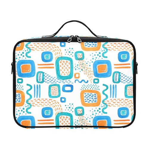 Fitrendlovey Hartschalen-Make-up-Tasche, Kosmetik-Organizer, Reisetasche für Damen, T2, one size von Fitrendlovey