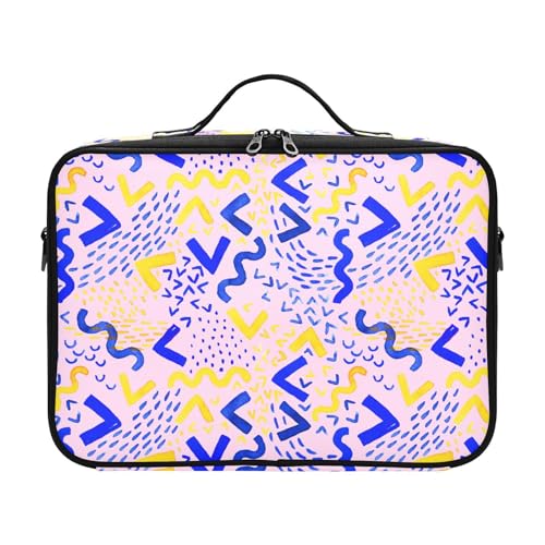 Fitrendlovey Hartschalen-Make-up-Tasche, Kosmetik-Organizer, Reisetasche für Damen, T8, one size von Fitrendlovey