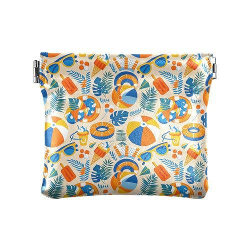 Fitrendlovey Kleine Geldbörse aus Leder, leicht zu transportieren, Mini-Geldbörse, gelb, T16, Tragbar Fitrendlovey Kleine Geldbörse aus Leder, leicht zu transportieren, Mini-Geldbörse, gelb, T16, Tragbar von Fitrendlovey