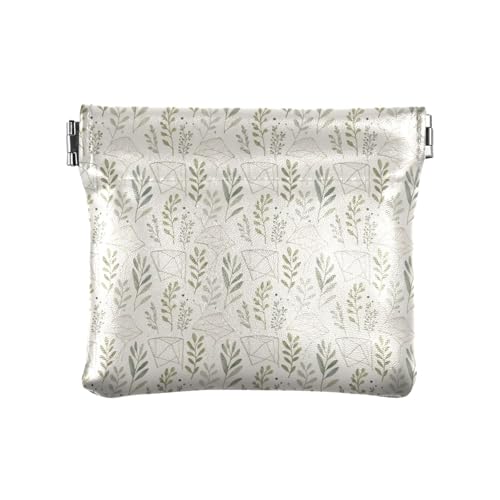 Fitrendlovey Kleine Münzbörse für Damen, PU-Leder, Schlüsselanhänger, T8, one size, Tragbar von Fitrendlovey