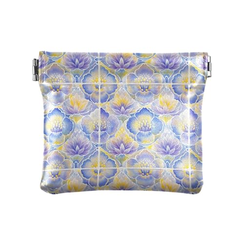 Fitrendlovey Kleine Münzbörse für Damen, PU-Leder, Schlüsselanhänger, gelb, T18 Fitrendlovey Kleine Münzbörse für Damen, PU-Leder, Schlüsselanhänger, gelb, T18 von Fitrendlovey