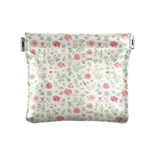 Fitrendlovey Kleingeldtasche aus Leder zum Zusammendrücken, gelb, T3, Tragbar Fitrendlovey Kleingeldtasche aus Leder zum Zusammendrücken, gelb, T3, Tragbar von Fitrendlovey