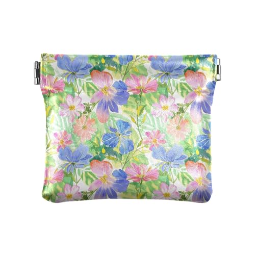 Fitrendlovey Kleingeldtasche aus Leder zum Zusammendrücken, gelb, T6, Tragbar Fitrendlovey Kleingeldtasche aus Leder zum Zusammendrücken, gelb, T6, Tragbar von Fitrendlovey