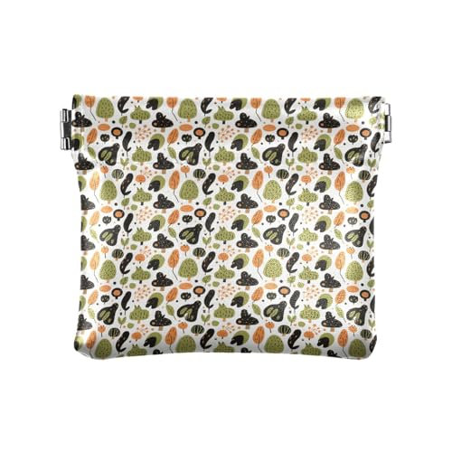 Fitrendlovey Kompakte Geldbörse mit Ausweisfach aus Leder, T16, Einheitsgröße, Tragbar Fitrendlovey Kompakte Geldbörse mit Ausweisfach aus Leder, T16, Einheitsgröße, Tragbar von Fitrendlovey