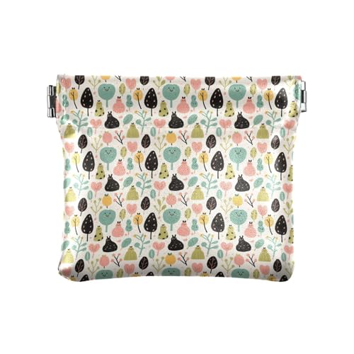 Fitrendlovey Kompakte Geldbörse mit Ausweisfach aus Leder, T6, Einheitsgröße, Tragbar von Fitrendlovey