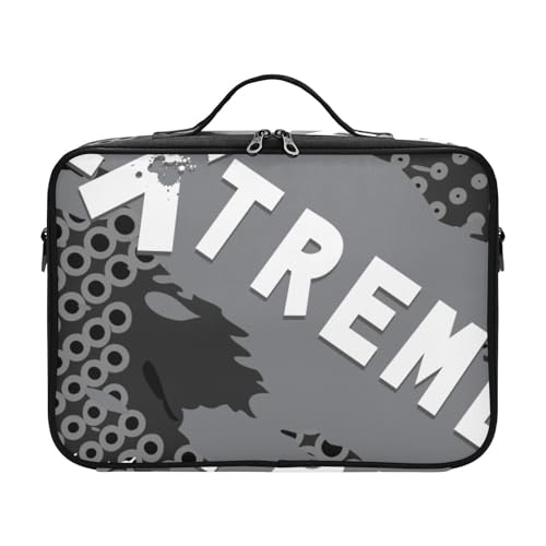 Fitrendlovey Kosmetiktasche für Damen, geräumiger Reise-Kulturbeutel, Organizer mit Reißverschluss und anpassbaren Trennwänden, T12, Einheitsgröße Fitrendlovey Kosmetiktasche für Damen, geräumiger Reise-Kulturbeutel, Organizer mit Reißverschluss und anpassbaren Trennwänden, T12, Einheitsgröße von Fitrendlovey