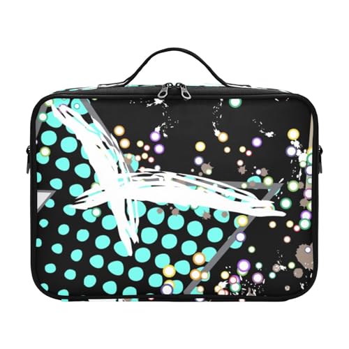 Fitrendlovey Kosmetiktasche für Damen, geräumiger Reise-Kulturbeutel, Organizer mit Reißverschluss und anpassbaren Trennwänden, T16, one size Fitrendlovey Kosmetiktasche für Damen, geräumiger Reise-Kulturbeutel, Organizer mit Reißverschluss und anpassbaren Trennwänden, T16, one size von Fitrendlovey