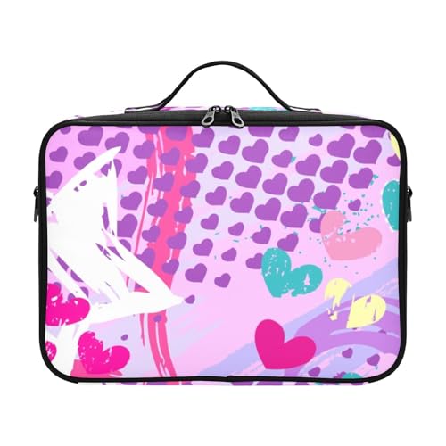 Fitrendlovey Kosmetiktasche für Damen, geräumiger Reise-Kulturbeutel, Organizer mit Reißverschluss und anpassbaren Trennwänden, t1, Einheitsgröße von Fitrendlovey