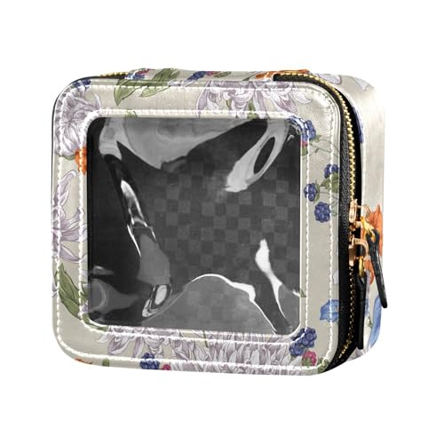 Fitrendlovey Kosmetiktasche für Damen mit großem Fenster, stilvolle Make-up-Tasche für Reiseutensilien, T10, Einheitsgröße Fitrendlovey Kosmetiktasche für Damen mit großem Fenster, stilvolle Make-up-Tasche für Reiseutensilien, T10, Einheitsgröße von Fitrendlovey