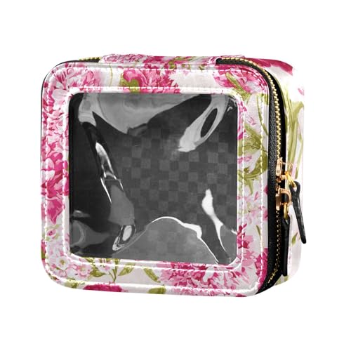 Fitrendlovey Kosmetiktasche für Damen mit großem Fenster, stilvolle Make-up-Tasche für Reiseutensilien, T16, Einheitsgröße Fitrendlovey Kosmetiktasche für Damen mit großem Fenster, stilvolle Make-up-Tasche für Reiseutensilien, T16, Einheitsgröße von Fitrendlovey