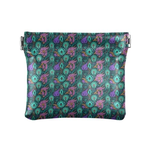 Fitrendlovey Kreditkartenetui aus Leder mit Münzfach, T12, one size, Tragbar Fitrendlovey Kreditkartenetui aus Leder mit Münzfach, T12, one size, Tragbar von Fitrendlovey