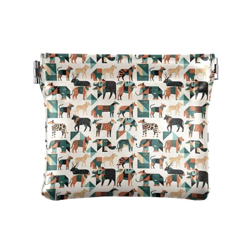 Fitrendlovey Kreditkartenetui aus Leder mit Münzfach, T15, one size, Tragbar Fitrendlovey Kreditkartenetui aus Leder mit Münzfach, T15, one size, Tragbar von Fitrendlovey
