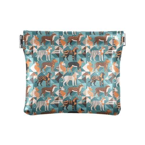 Fitrendlovey Kreditkartenetui aus Leder mit Münzfach, T8, one size, Tragbar Fitrendlovey Kreditkartenetui aus Leder mit Münzfach, T8, one size, Tragbar von Fitrendlovey