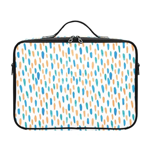 Fitrendlovey Kulturbeutel für Damen, Hartschale, für Make-up, Hautpflege, T6, Einheitsgröße von Fitrendlovey