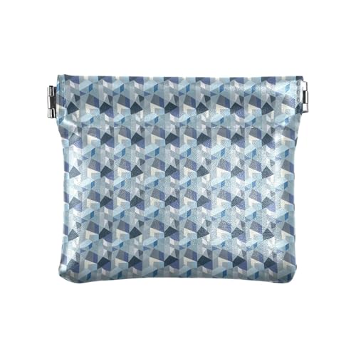 Fitrendlovey Leder-Schlüsselanhänger-Münzgeldbörse, schlankes Geldbeutel, T17, one size, Tragbar von Fitrendlovey