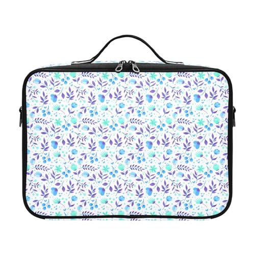 Fitrendlovey Make-up-Organizer für Damen, große Reisetasche, Hartschalen-Griff, Trennwand, T8, one size von Fitrendlovey