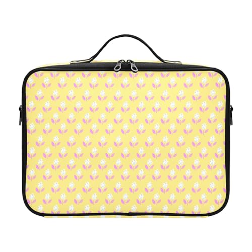 Fitrendlovey Make-up-Organizer für Damen, große Reisetasche, Hartschalen-Griff, Trennwand, T9, one size Fitrendlovey Make-up-Organizer für Damen, große Reisetasche, Hartschalen-Griff, Trennwand, T9, one size von Fitrendlovey
